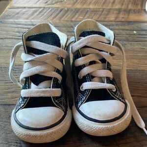 Converse Black and White Kids Sneakers